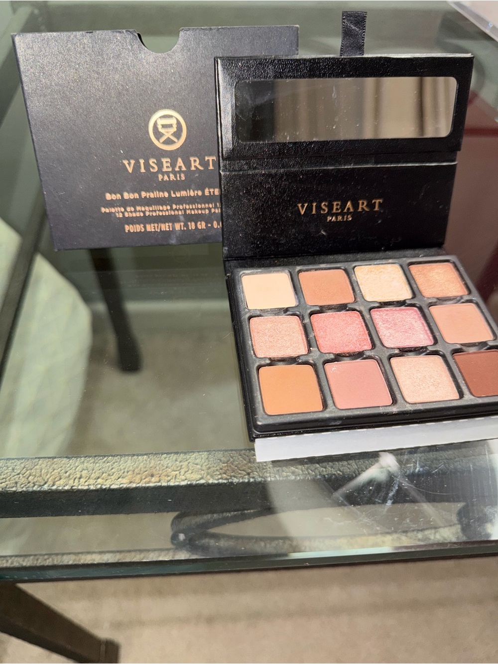 Viseart Bon Bon Praline Lumière Étendu purchased Aug 2026 Very light use